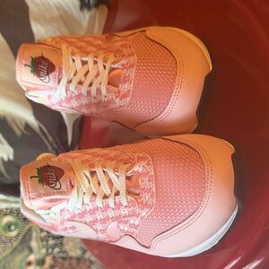Nike Pink and White Athletic Shoes